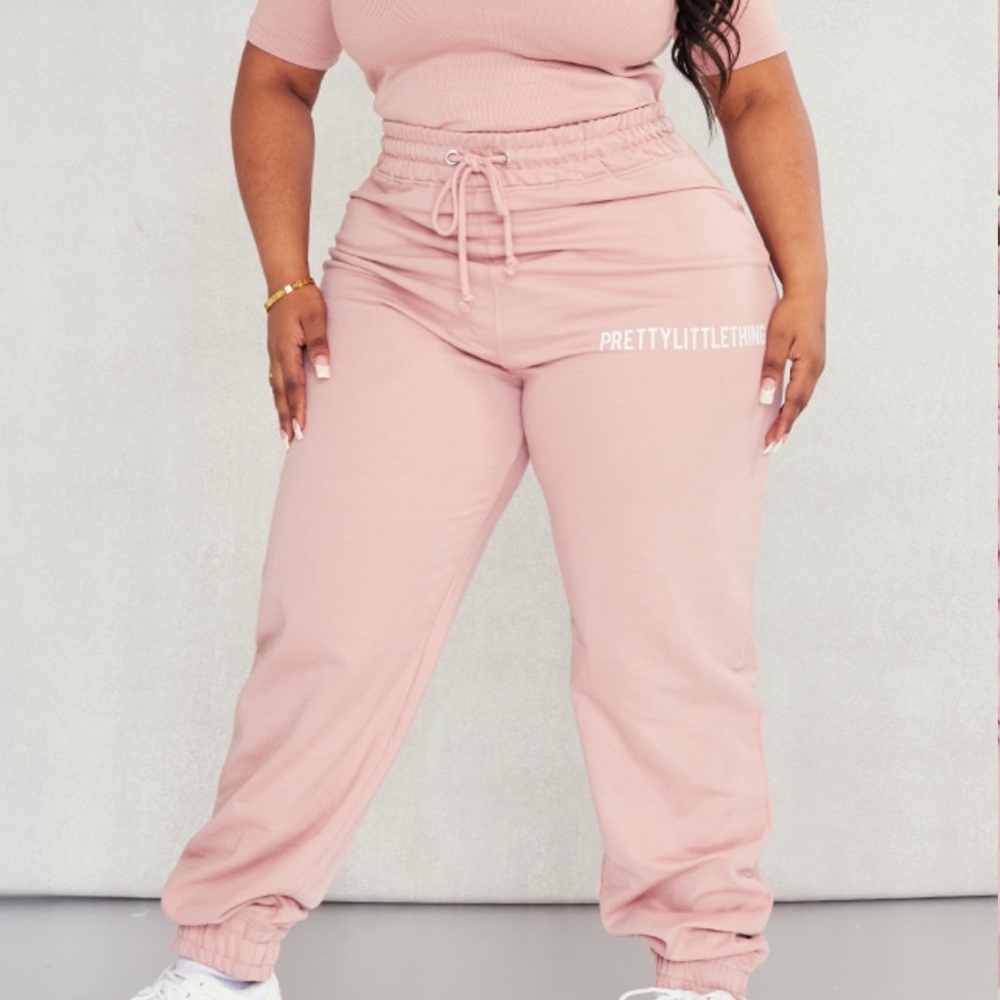 PrettyLittleThing Blush Pink Sweatpants